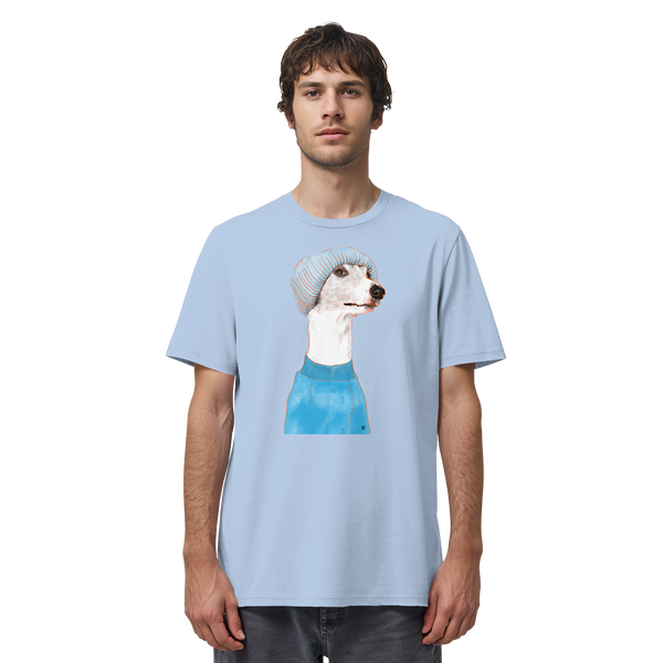 Whippet #3 ... Organic Unisex T-Shirt ... Charakterköpfe