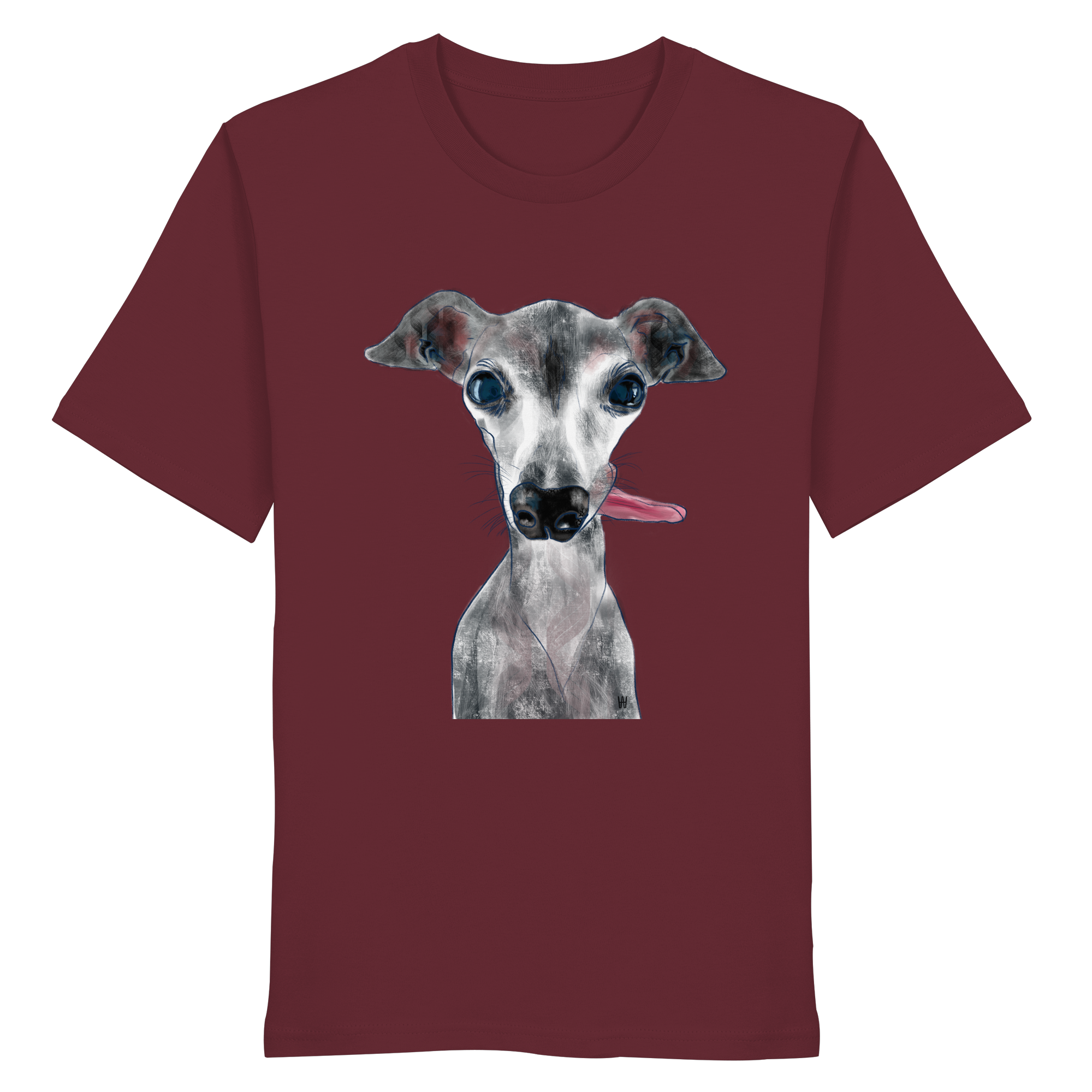 Italienisches Windspiel #11 ... Organic Unisex T-Shirt ... Lieblingsmomente