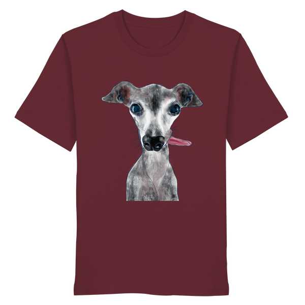Italienisches Windspiel #11 ... Organic Unisex T-Shirt ... Lieblingsmomente