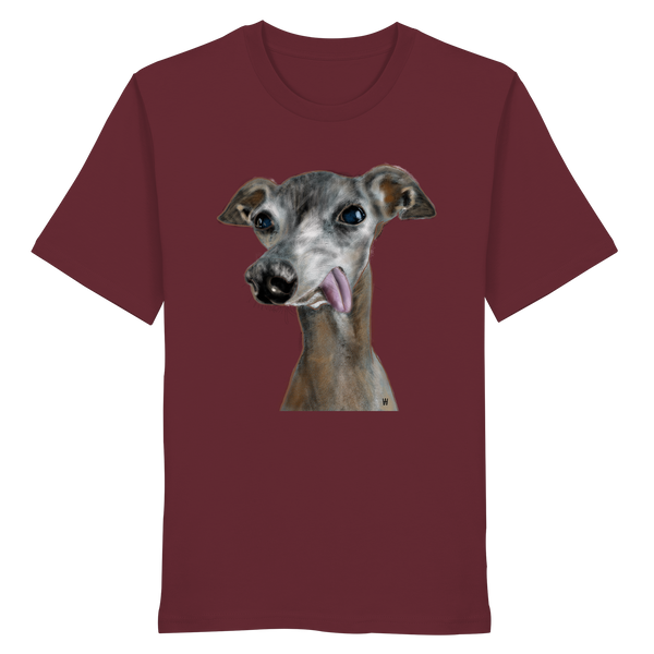 Italienisches Windspiel #8 ... Organic Unisex T-Shirt ... Lieblingsmomente