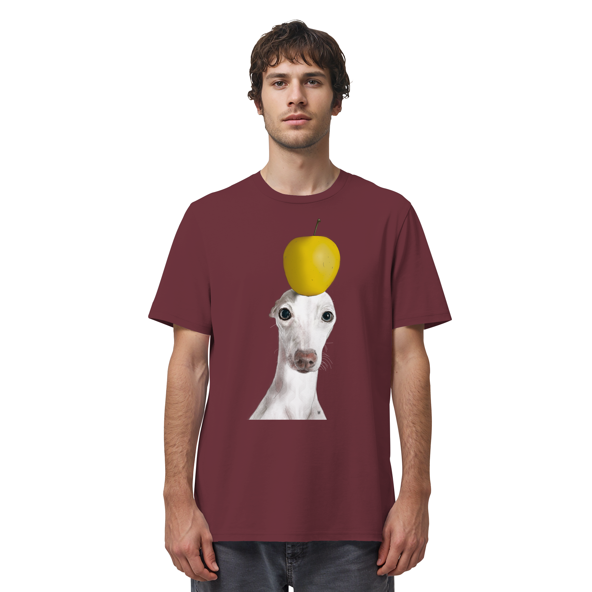 Italienisches Windspiel #1 ... Organic Unisex T-Shirt ... Lieblingsmomente