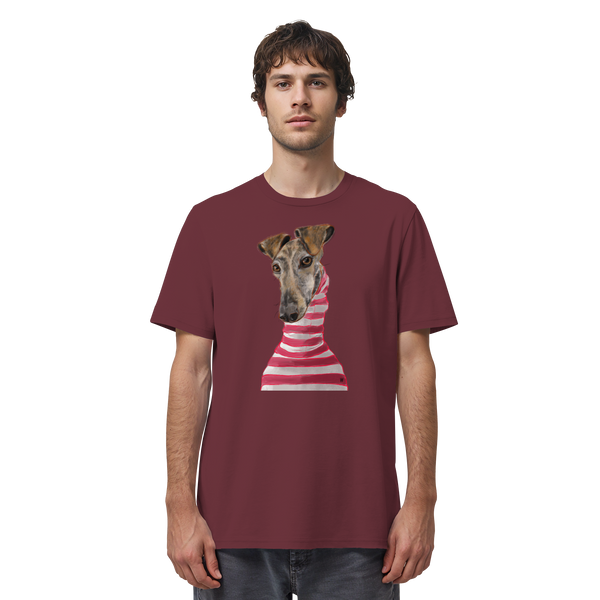 Galgo #2 ... Organic Unisex T-Shirt ... Charakterköpfe
