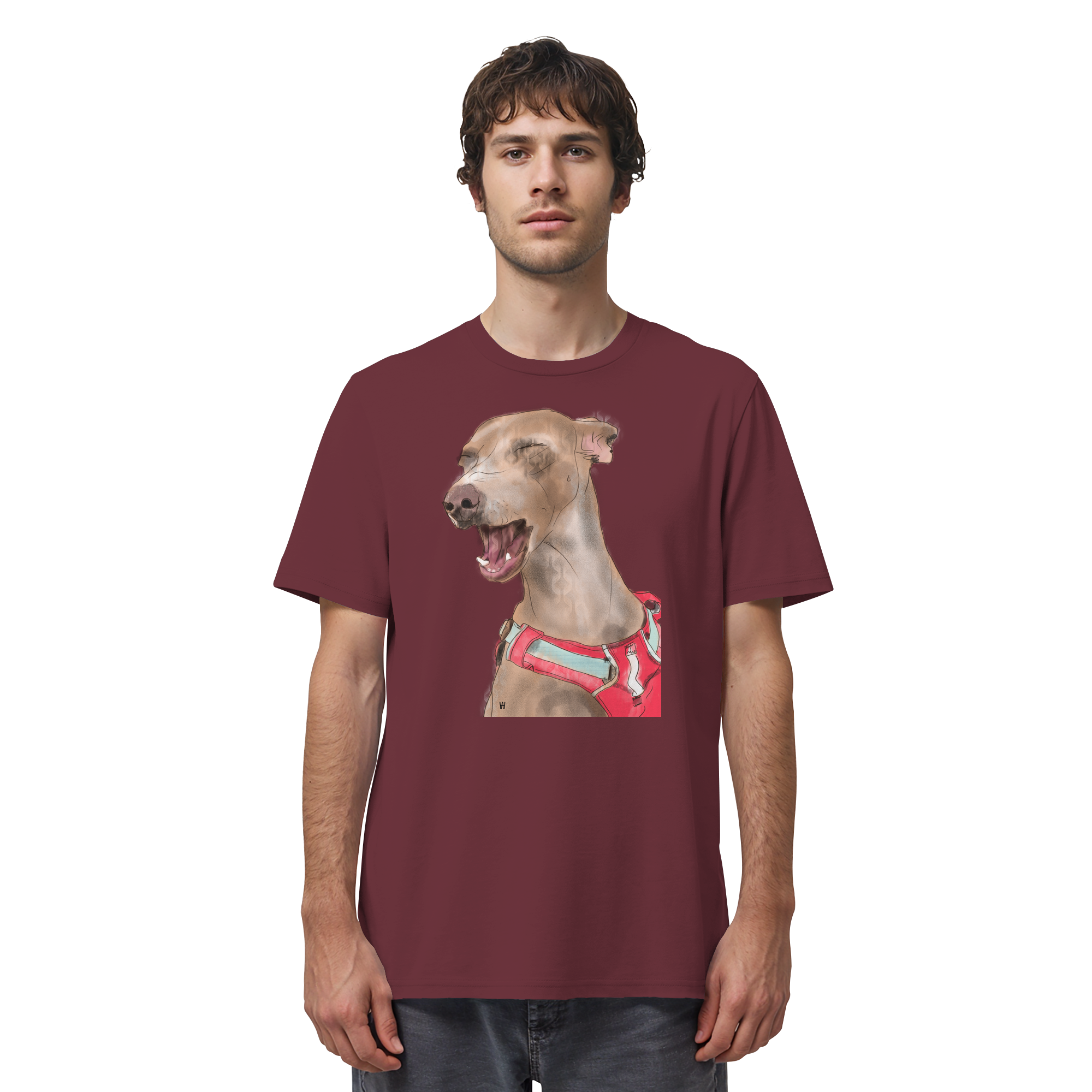 Podenco #7 ... Organic Unisex Shirt ... Lieblingsmomente