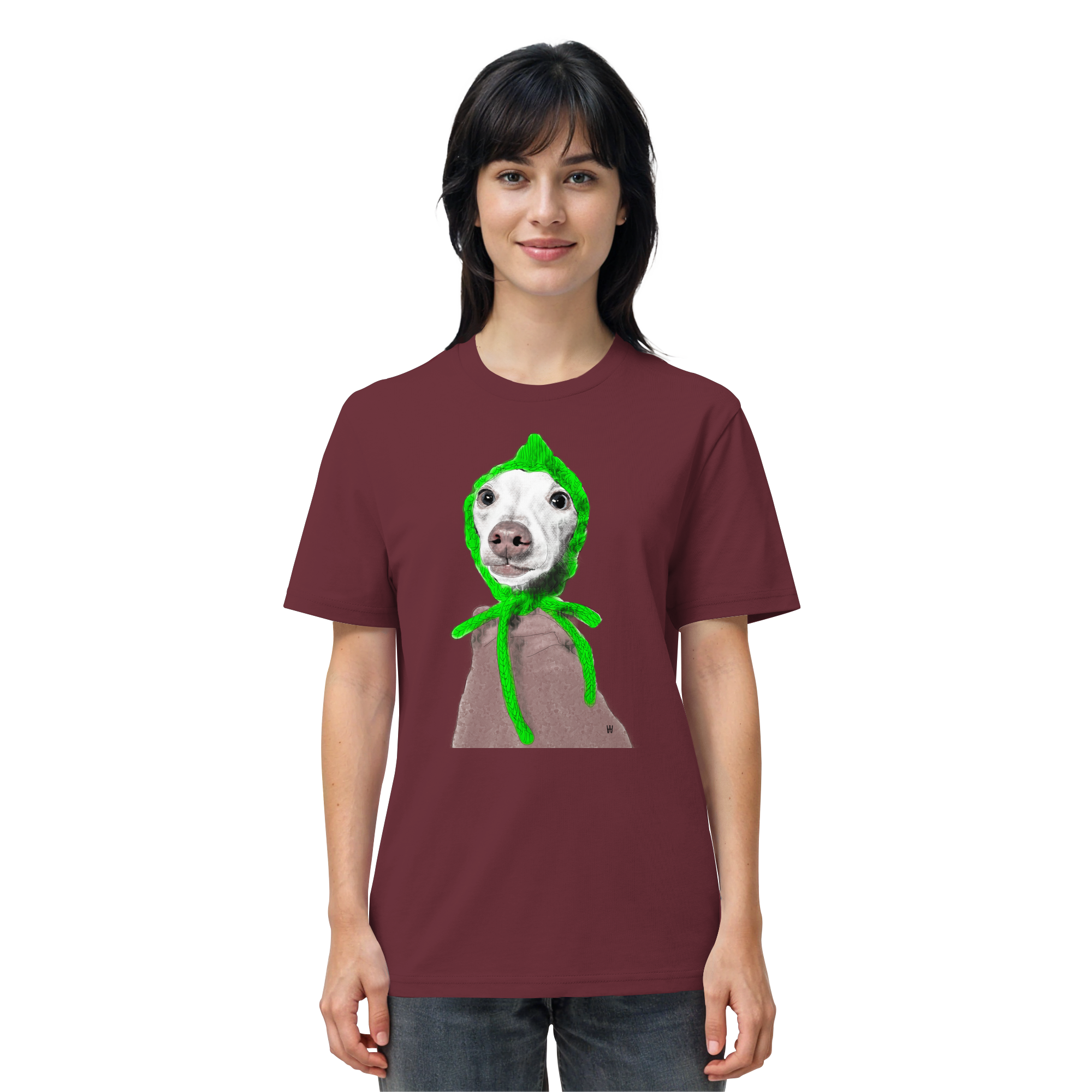 Italienisches Windspiel #13 ... Organic Unisex Shirt ... Seelenstudien