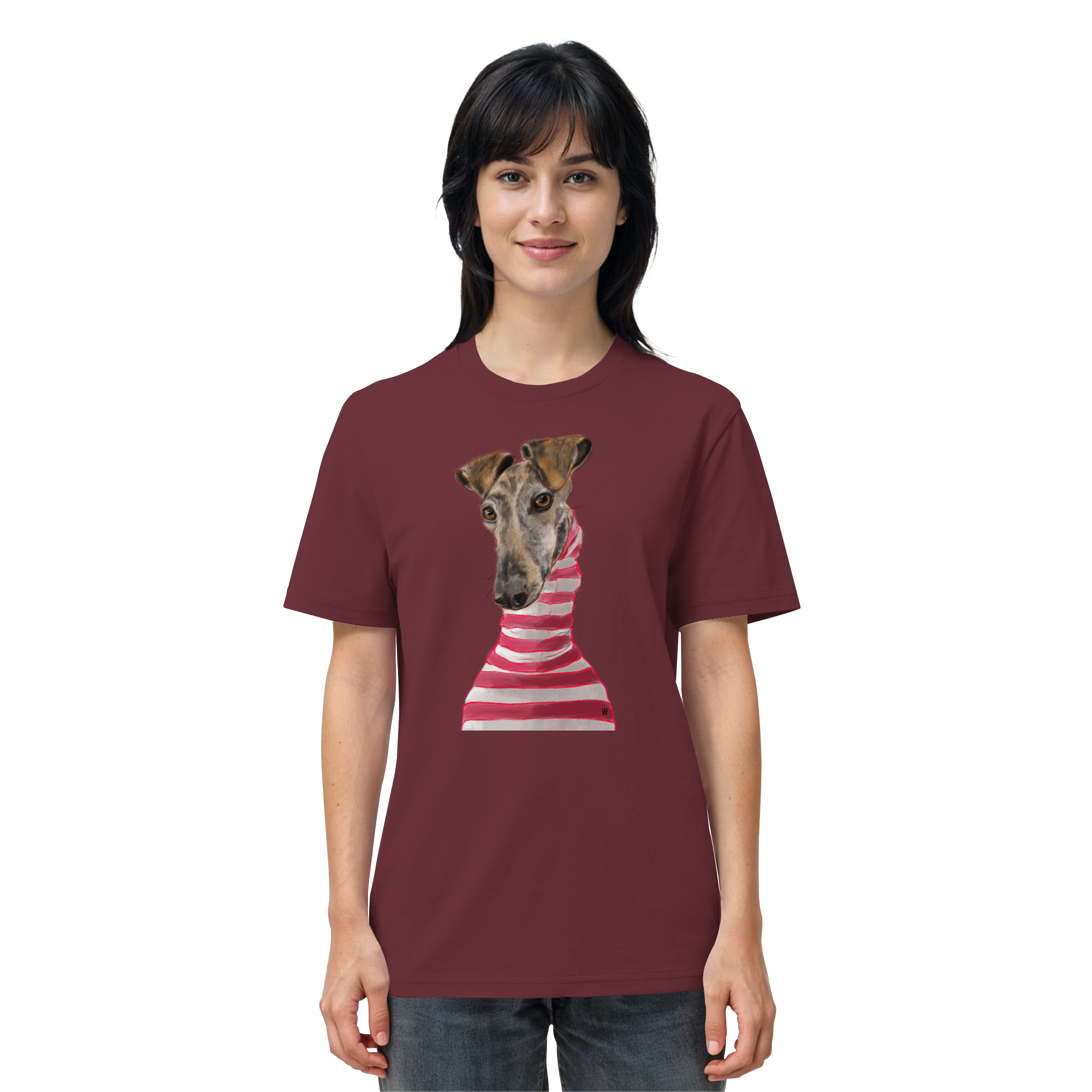 Galgo #2 ... Organic Unisex T-Shirt ... Charakterköpfe