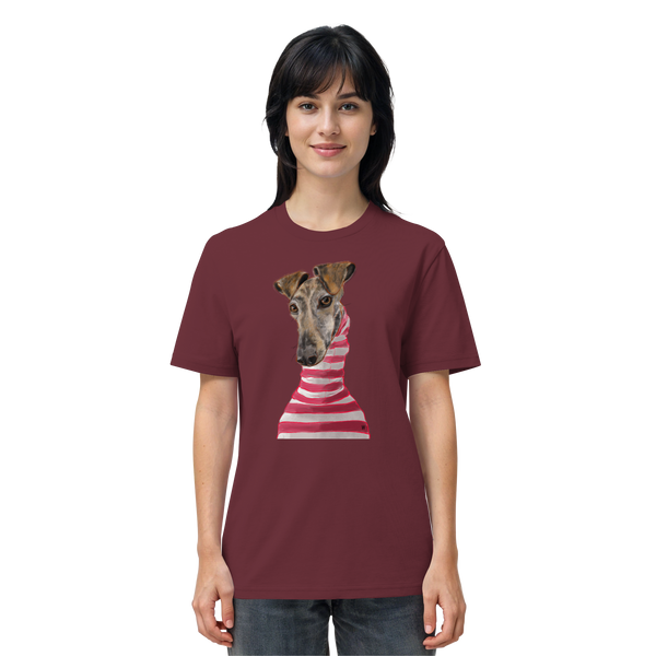 Galgo #2 ... Organic Unisex T-Shirt ... Charakterköpfe