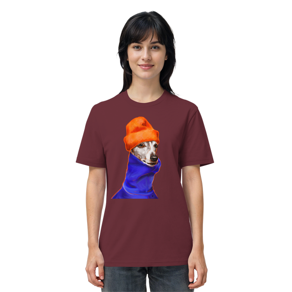Whippet #2 ... Organic Unisex T-Shirt ... Charakterköpfe