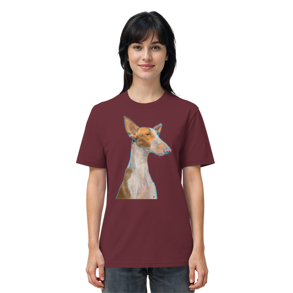Podenco #3 ... Organic Unisex T-shirt ... Seelenstudien