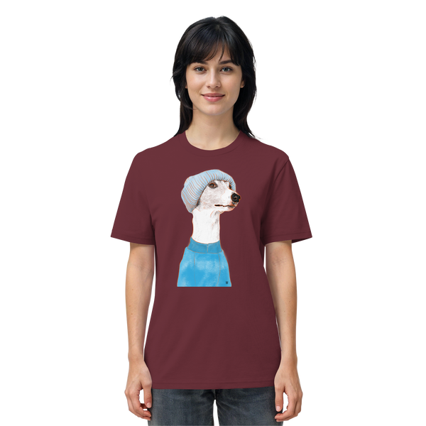 Whippet #3 ... Organic Unisex T-Shirt ... Charakterköpfe