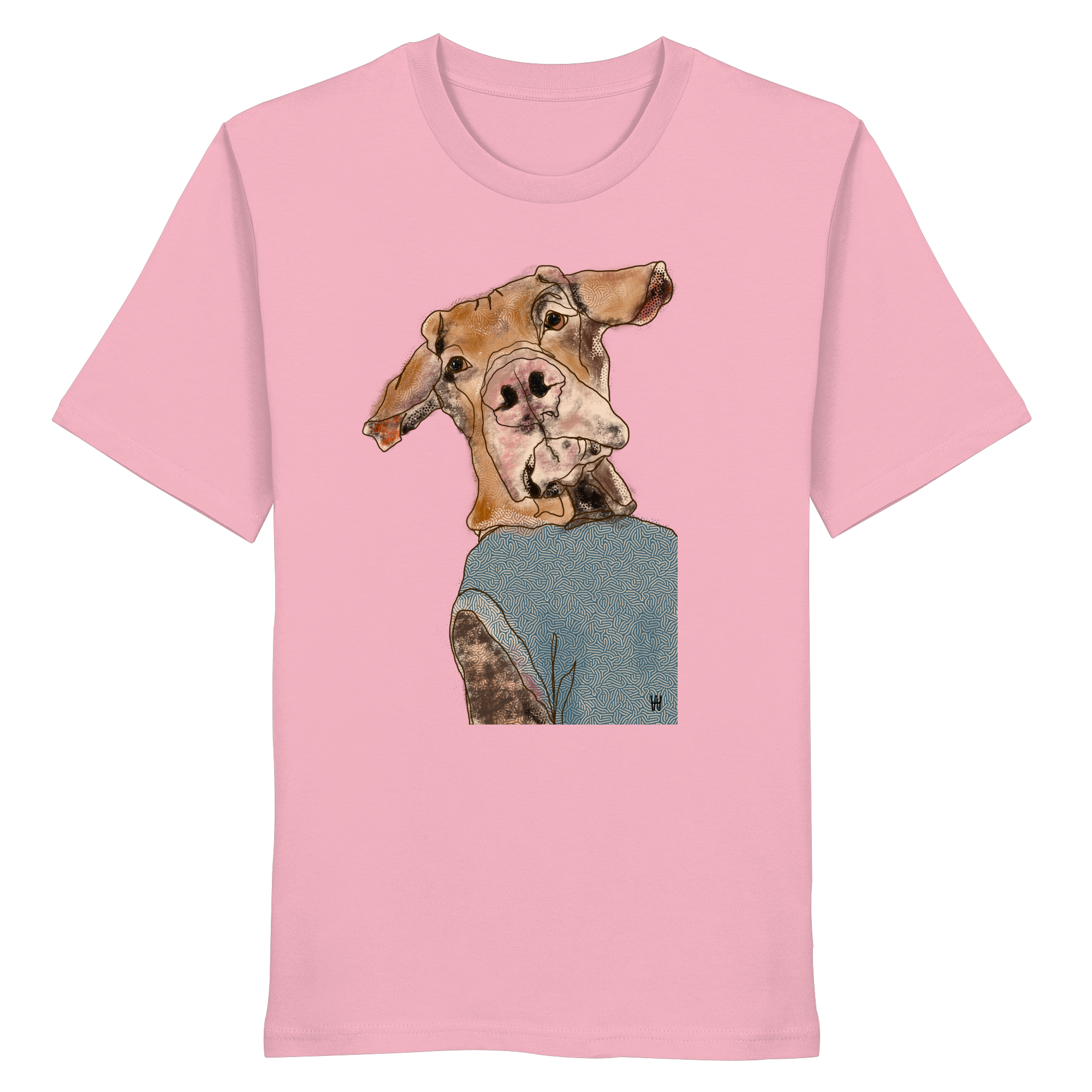 Magyar Vizsla #1 ... Organic Unisex Shirt ... Charakterköpfe