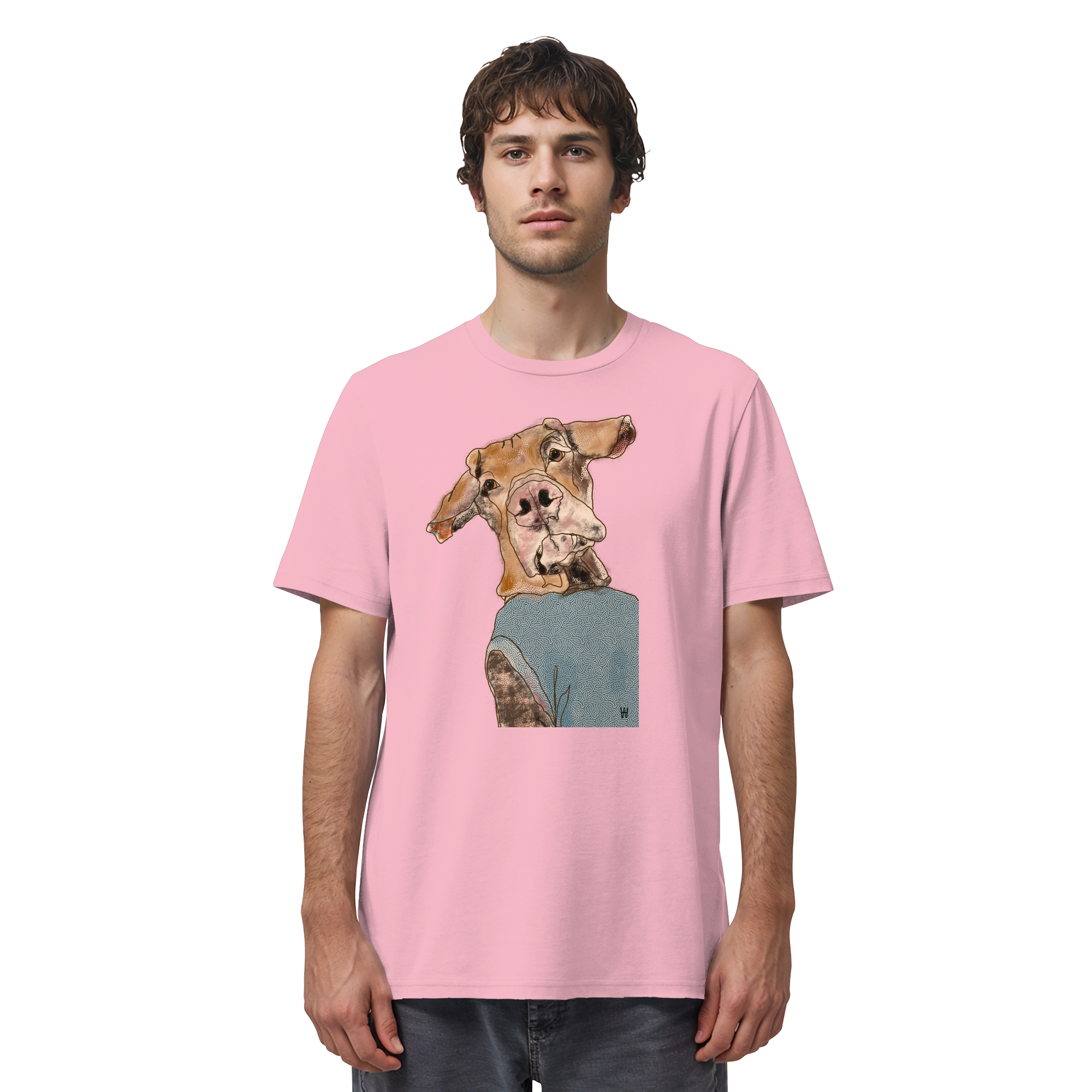 Magyar Vizsla #1 ... Organic Unisex Shirt ... Charakterköpfe