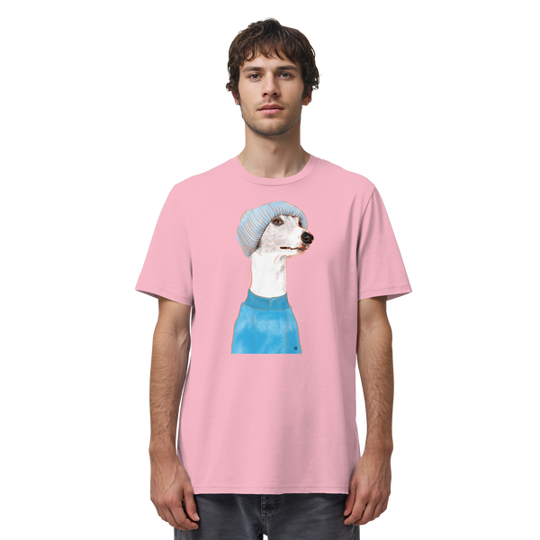 Whippet #3 ... Organic Unisex Shirt ... Charakterköpfe