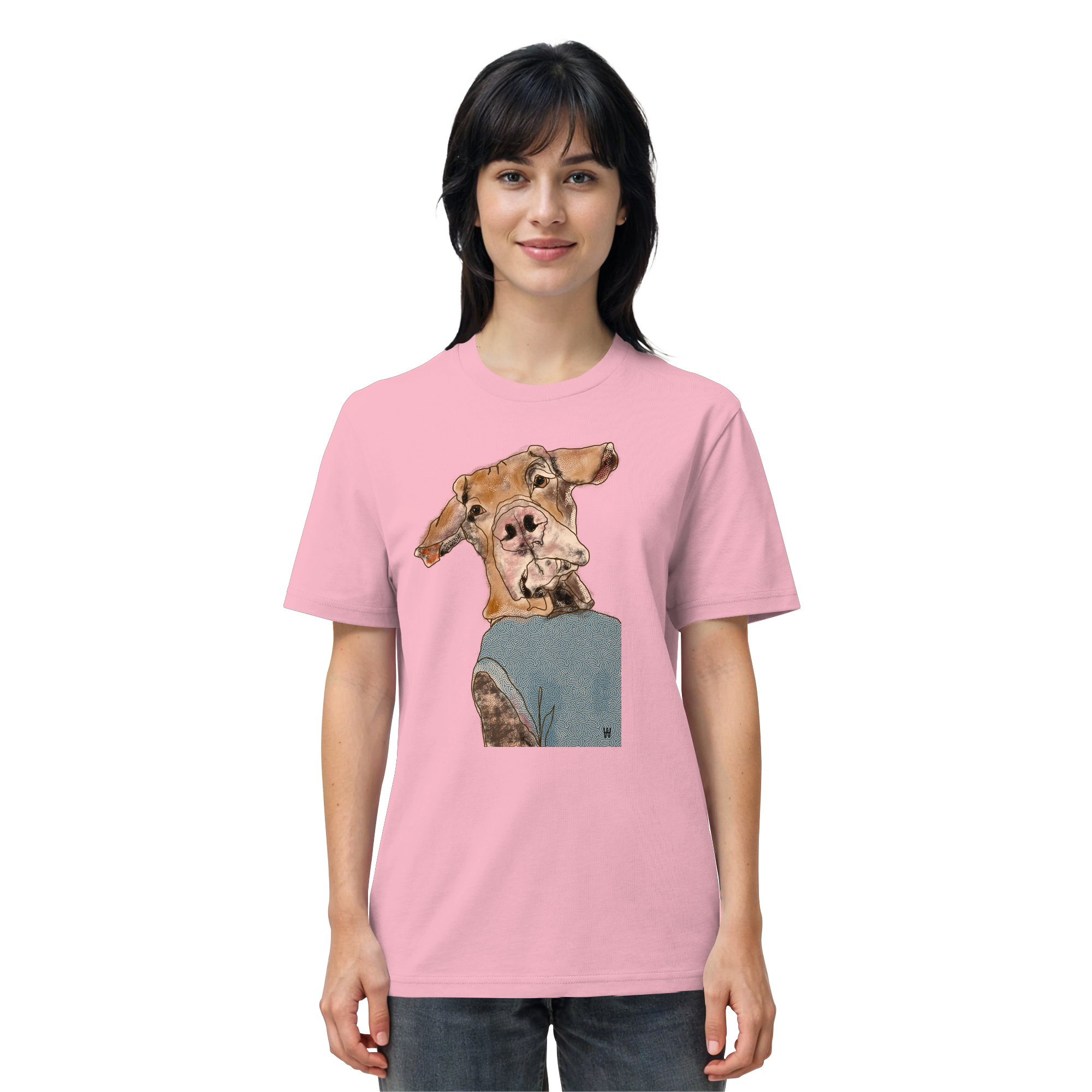 Magyar Vizsla #1 ... Organic Unisex Shirt ... Charakterköpfe