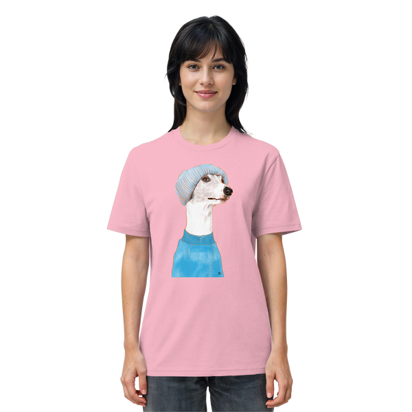 Whippet #3 ... Organic Unisex Shirt ... Charakterköpfe