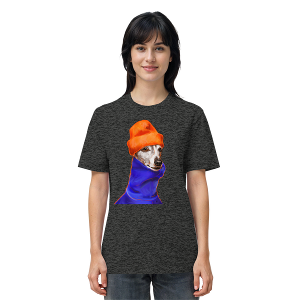 Whippet #2 ... Organic Unisex T-Shirt ... Charakterköpfe