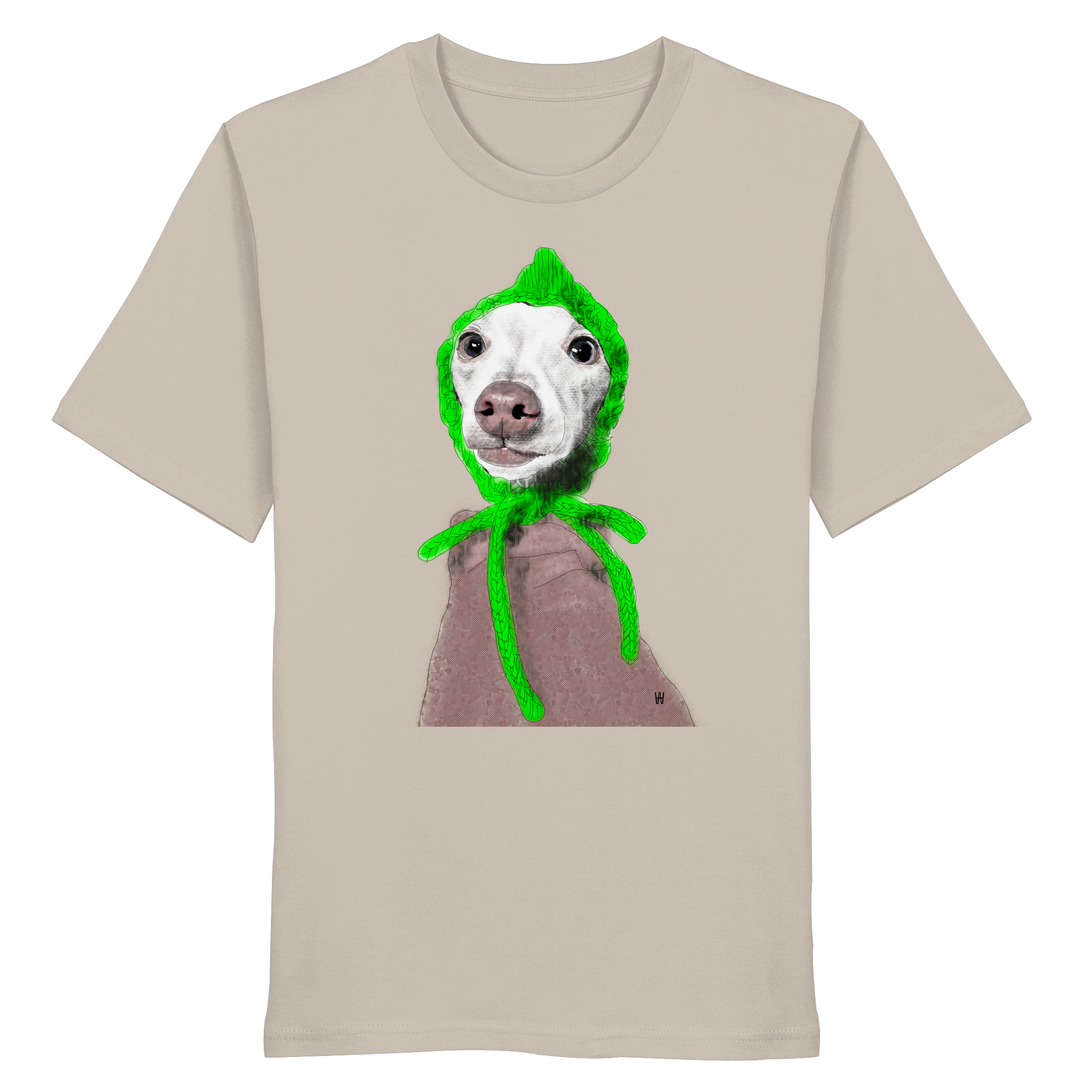 Italienisches Windspiel #13 ... Organic Unisex Shirt ... Seelenstudien