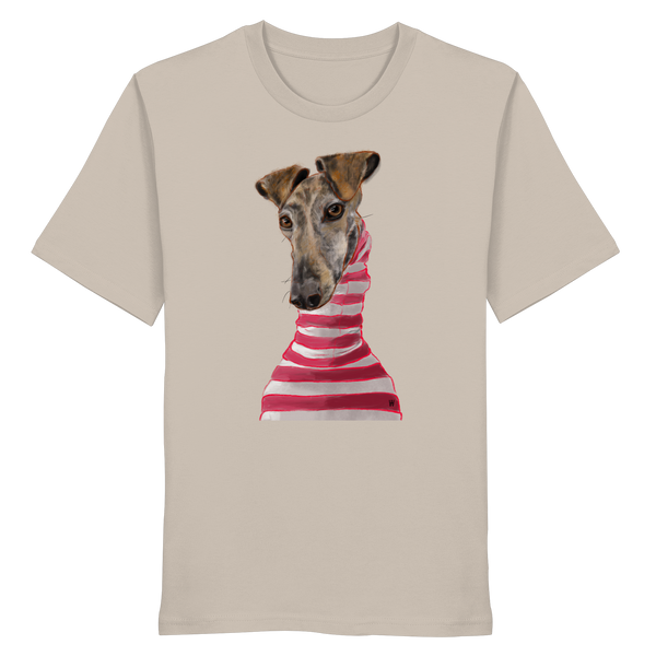 Galgo #2 ... Organic Unisex T-Shirt ... Charakterköpfe