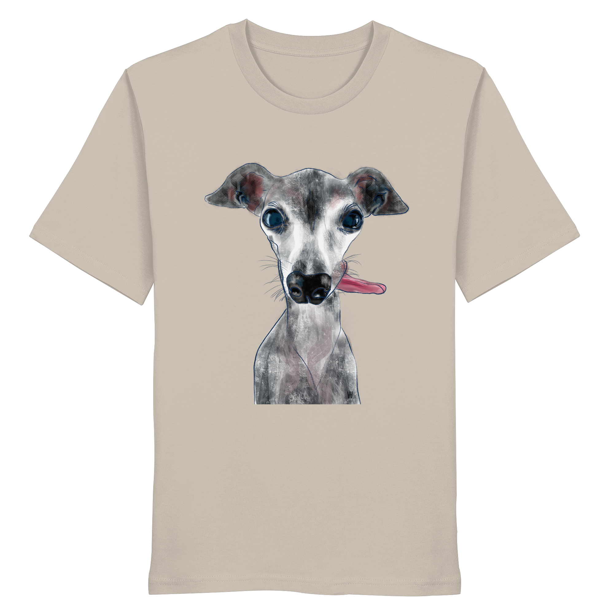 Italienisches Windspiel #11 ... Organic Unisex T-Shirt ... Lieblingsmomente