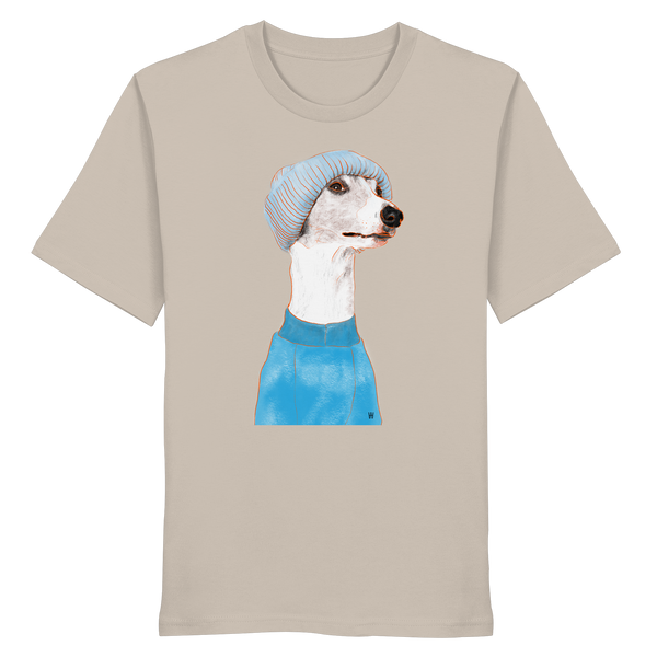 Whippet #3 ... Organic Unisex Shirt ... Charakterköpfe