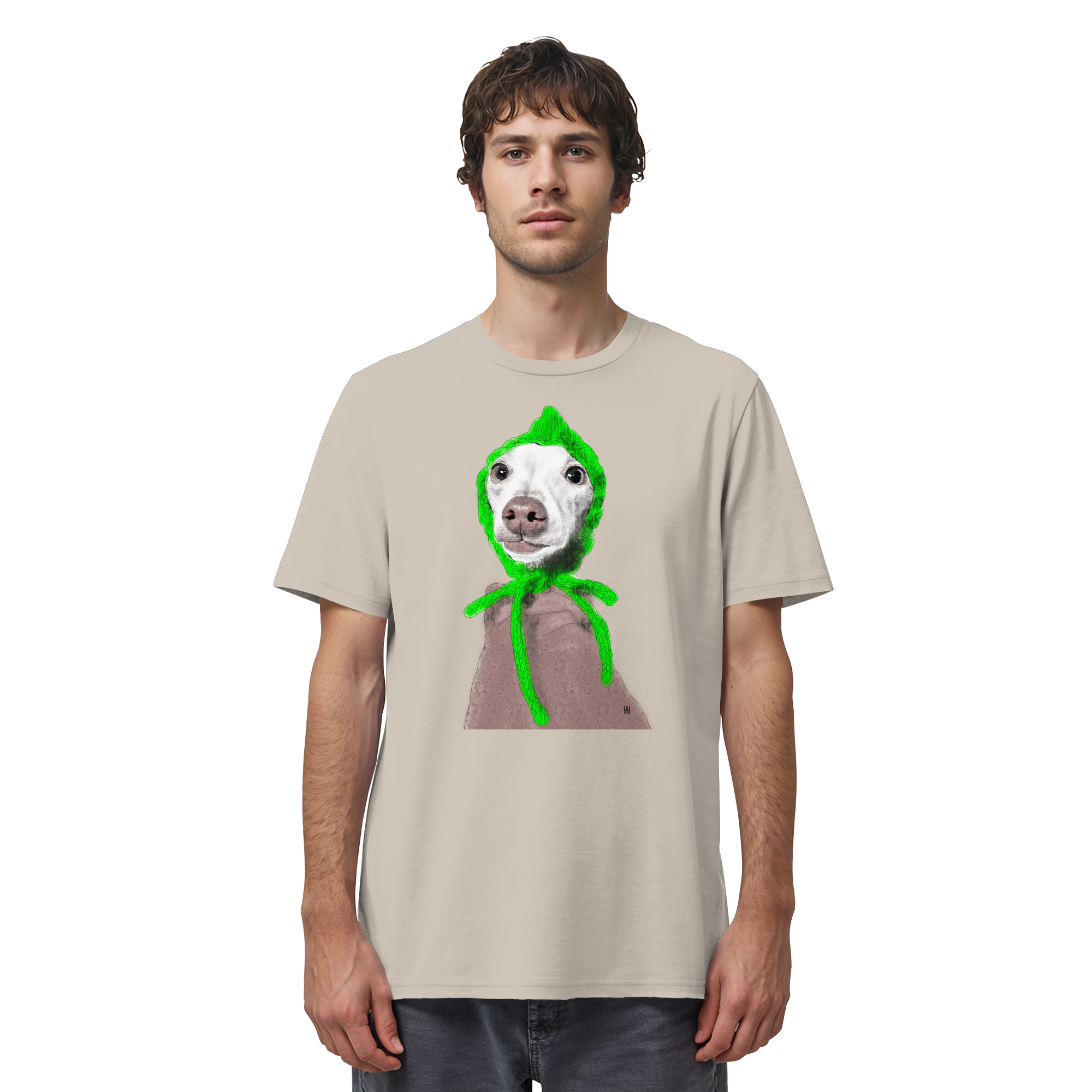 Italienisches Windspiel #13 ... Organic Unisex Shirt ... Seelenstudien
