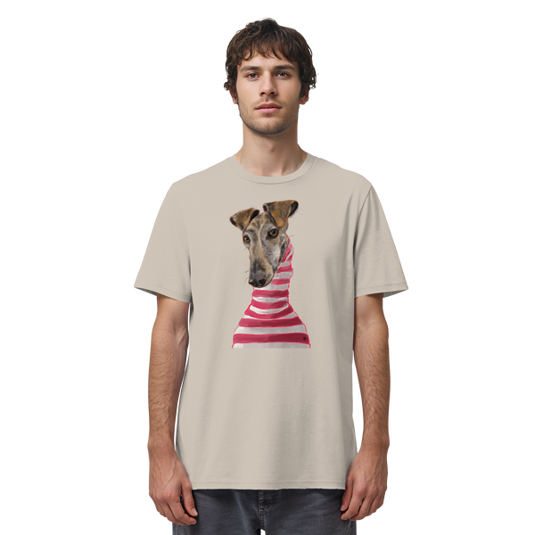 Galgo #2 ... Organic Unisex T-Shirt ... Charakterköpfe