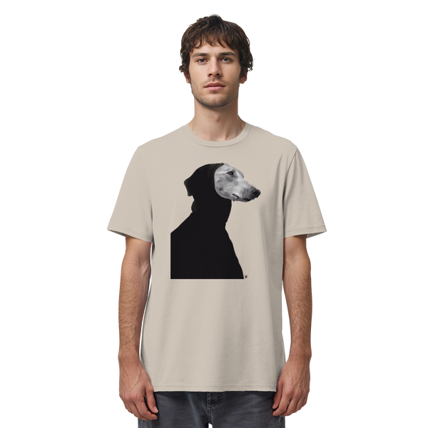 Whippet #12 ... Organic Unisex Shirt ... Charakterköpfe