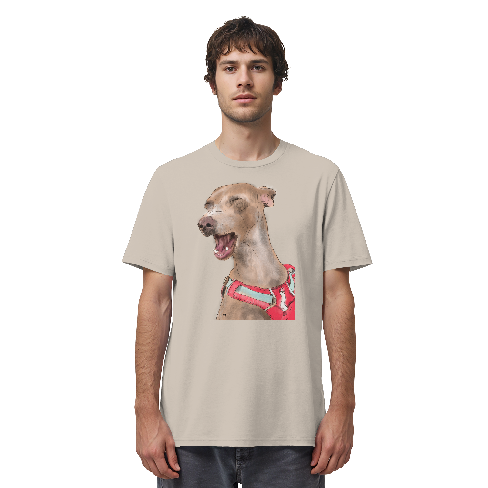 Podenco #7 ... Organic Unisex Shirt ... Lieblingsmomente