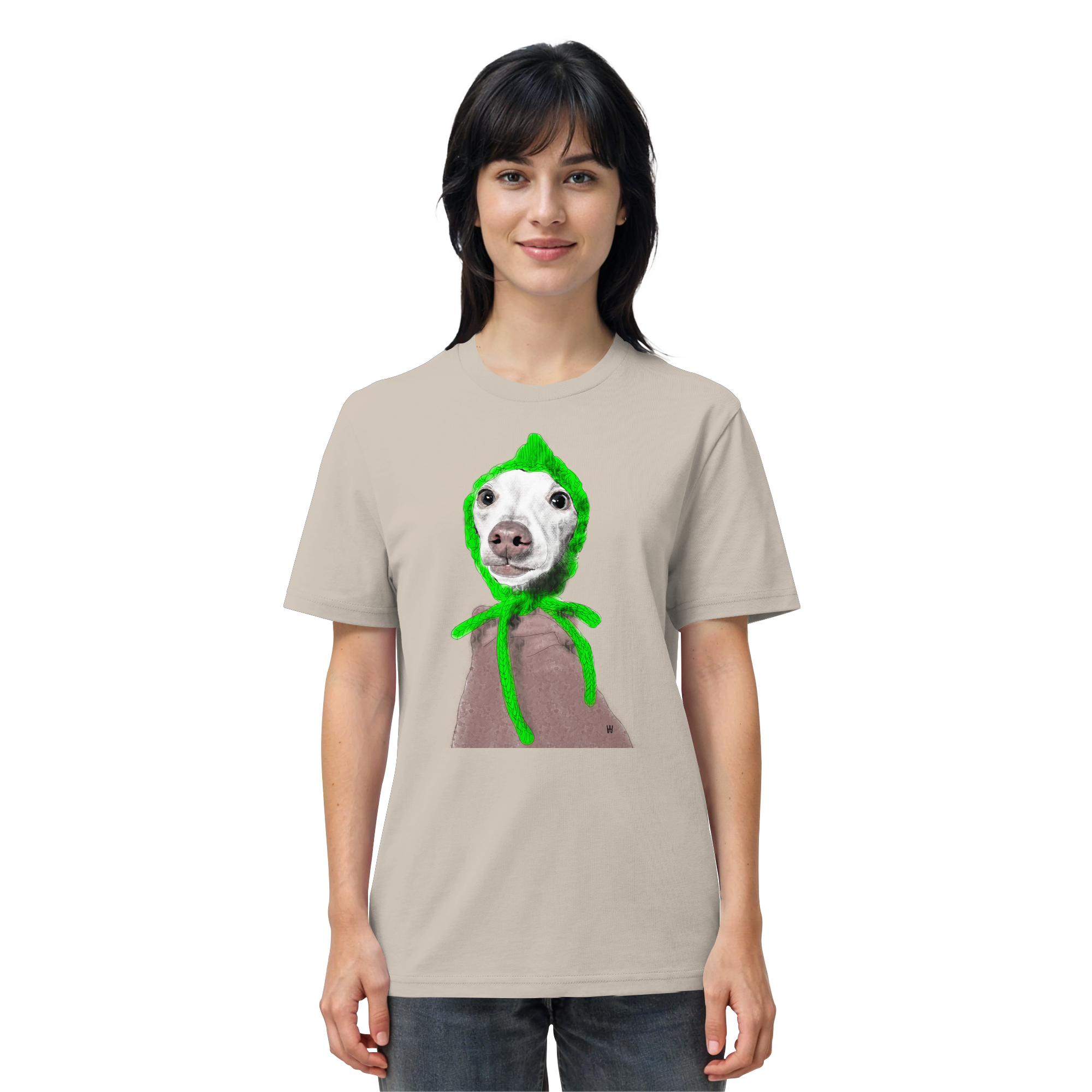 Italienisches Windspiel #13 ... Organic Unisex Shirt ... Seelenstudien