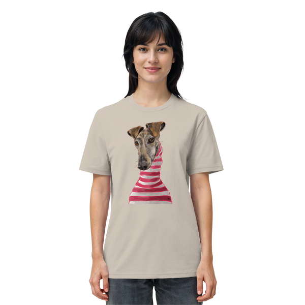Galgo #2 ... Organic Unisex T-Shirt ... Charakterköpfe