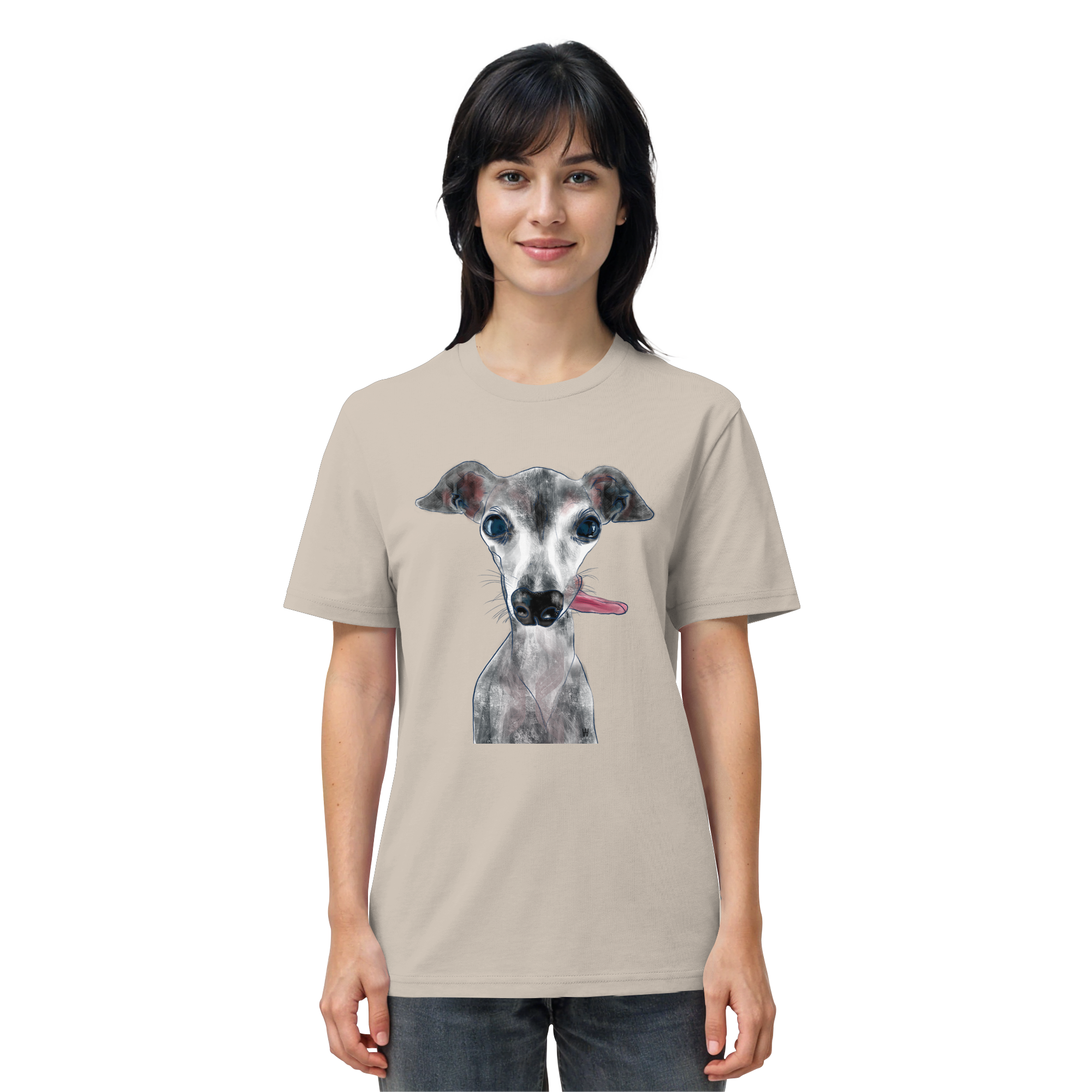 Italienisches Windspiel #11 ... Organic Unisex T-Shirt ... Lieblingsmomente