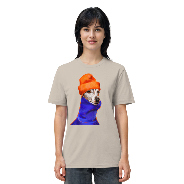Whippet #2 ... Organic Unisex T-Shirt ... Charakterköpfe