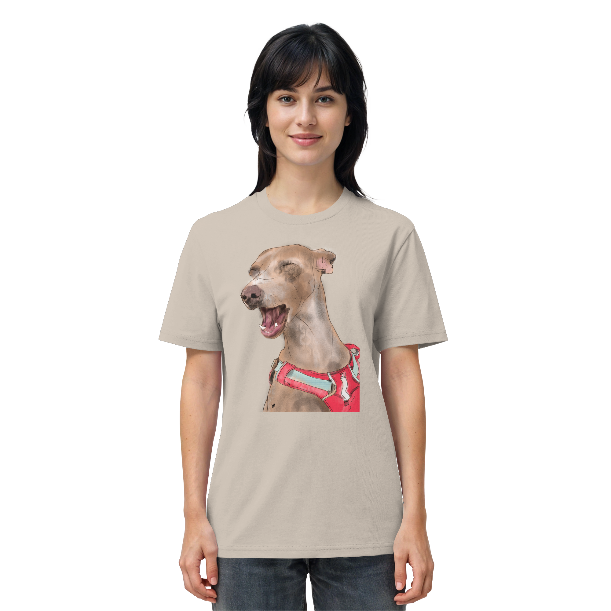 Podenco #7 ... Organic Unisex Shirt ... Lieblingsmomente
