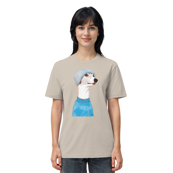 Whippet #3 ... Organic Unisex Shirt ... Charakterköpfe