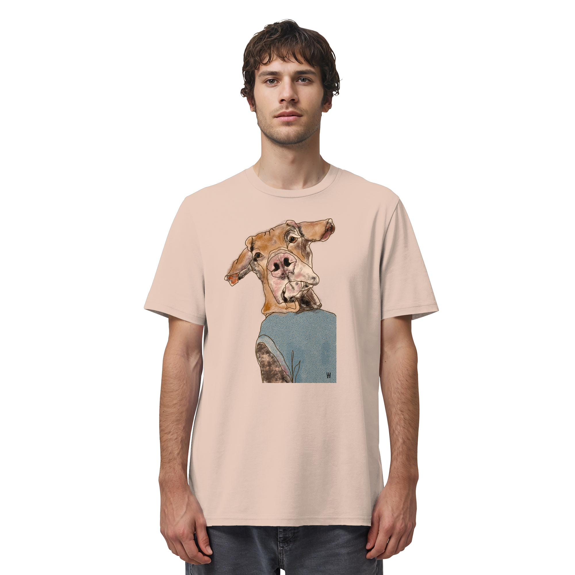 Magyar Vizsla #1 ... Organic Unisex Shirt ... Charakterköpfe