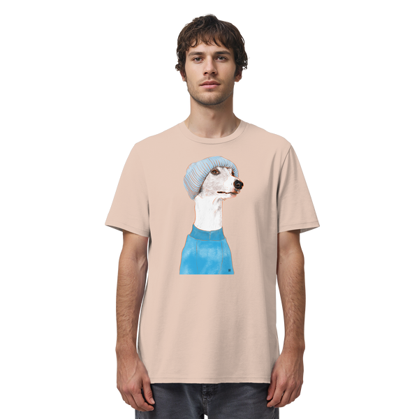 Whippet #3 ... Organic Unisex Shirt ... Charakterköpfe