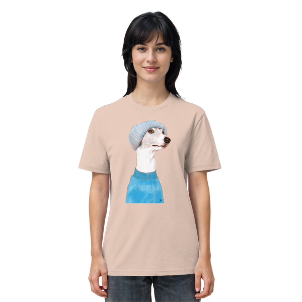 Whippet #3 ... Organic Unisex Shirt ... Charakterköpfe