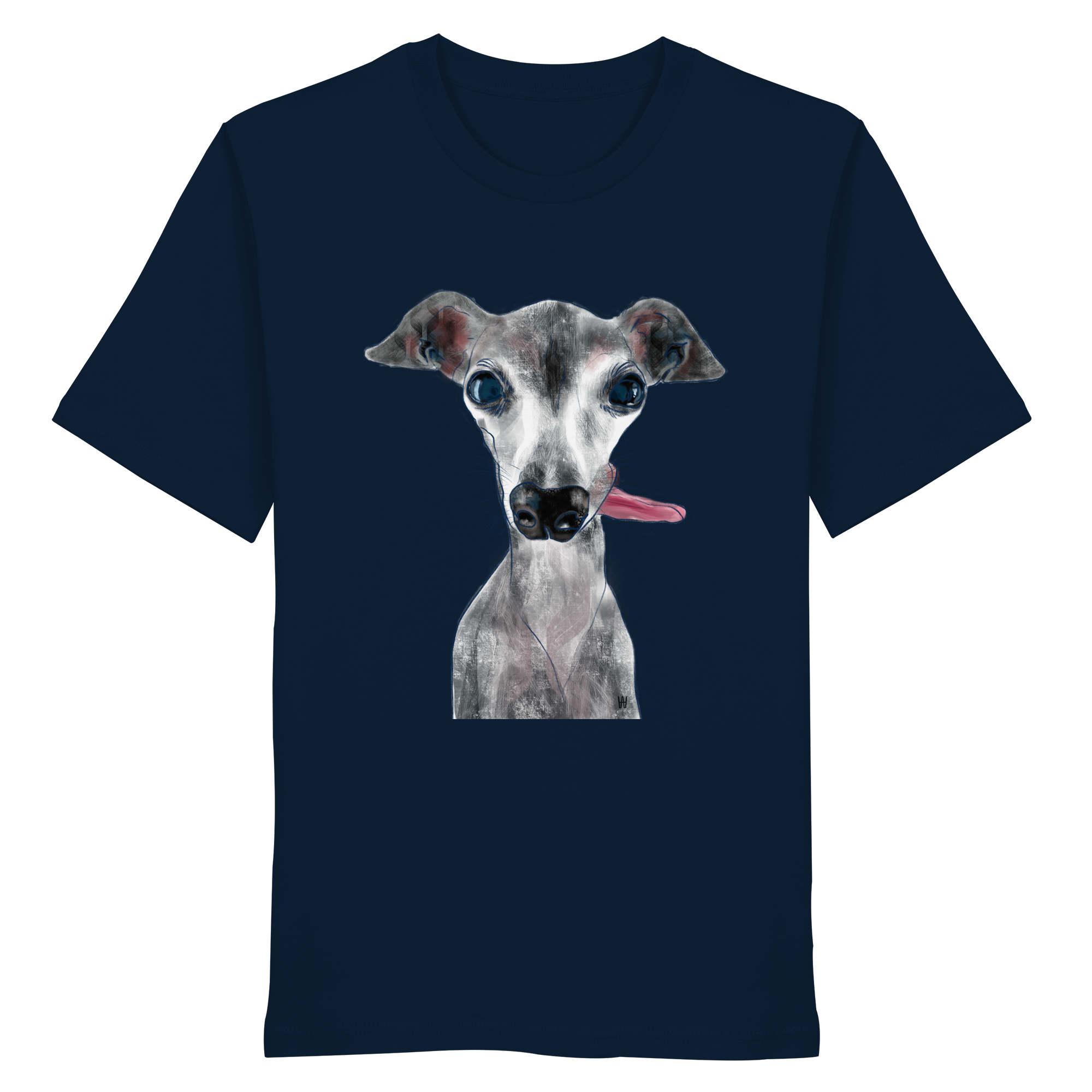 Italienisches Windspiel #11 ... Organic Unisex T-Shirt ... Lieblingsmomente