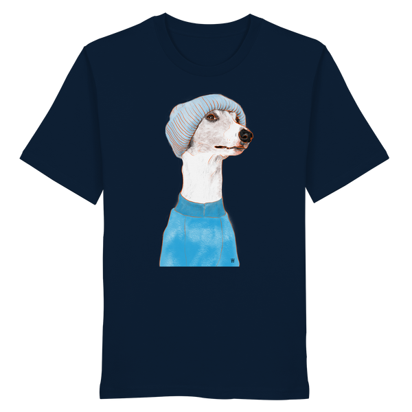 Whippet #3 ... Organic Unisex T-Shirt ... Charakterköpfe