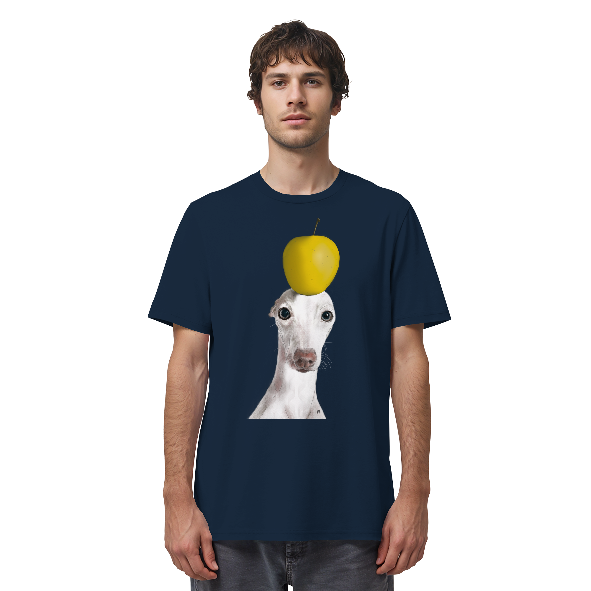 Italienisches Windspiel #1 ... Organic Unisex T-Shirt ... Lieblingsmomente