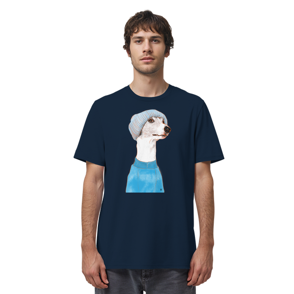 Whippet #3 ... Organic Unisex T-Shirt ... Charakterköpfe
