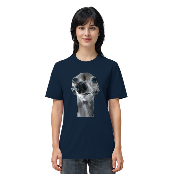 Italienisches Windspiel #6 ... Organic Unisex T-Shirt ... Charakterköpfe