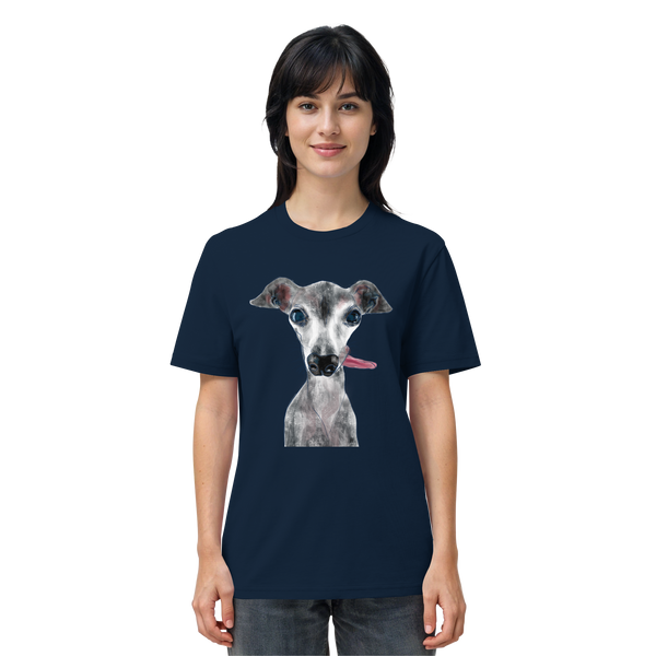 Italienisches Windspiel #11 ... Organic Unisex T-Shirt ... Lieblingsmomente
