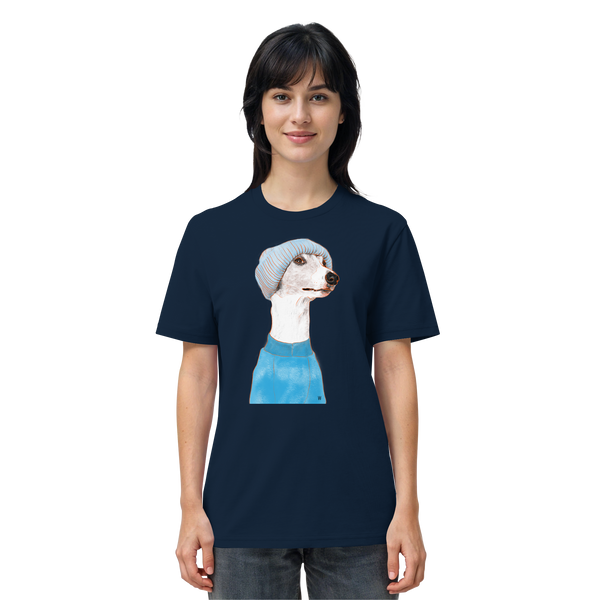 Whippet #3 ... Organic Unisex T-Shirt ... Charakterköpfe