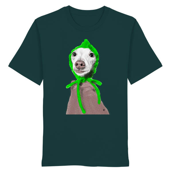 Italienisches Windspiel #13 ... Organic Unisex Shirt ... Seelenstudien