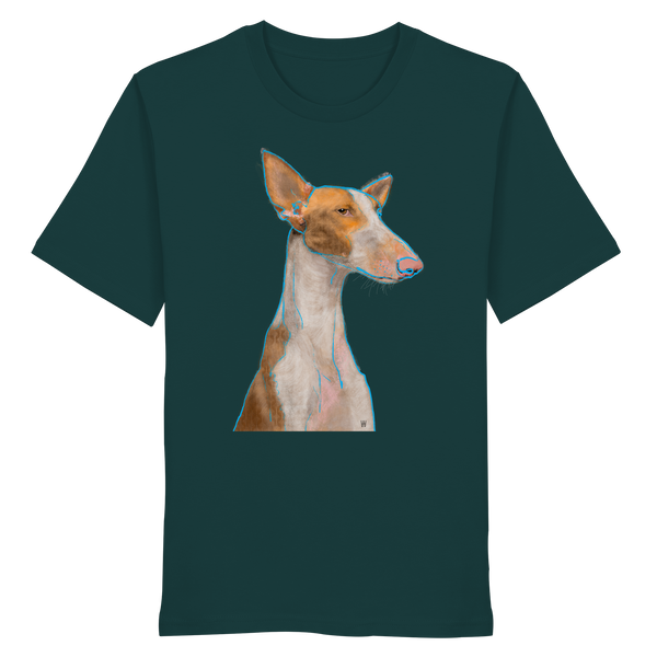 Podenco #3 ... Organic Unisex T-shirt ... Seelenstudien