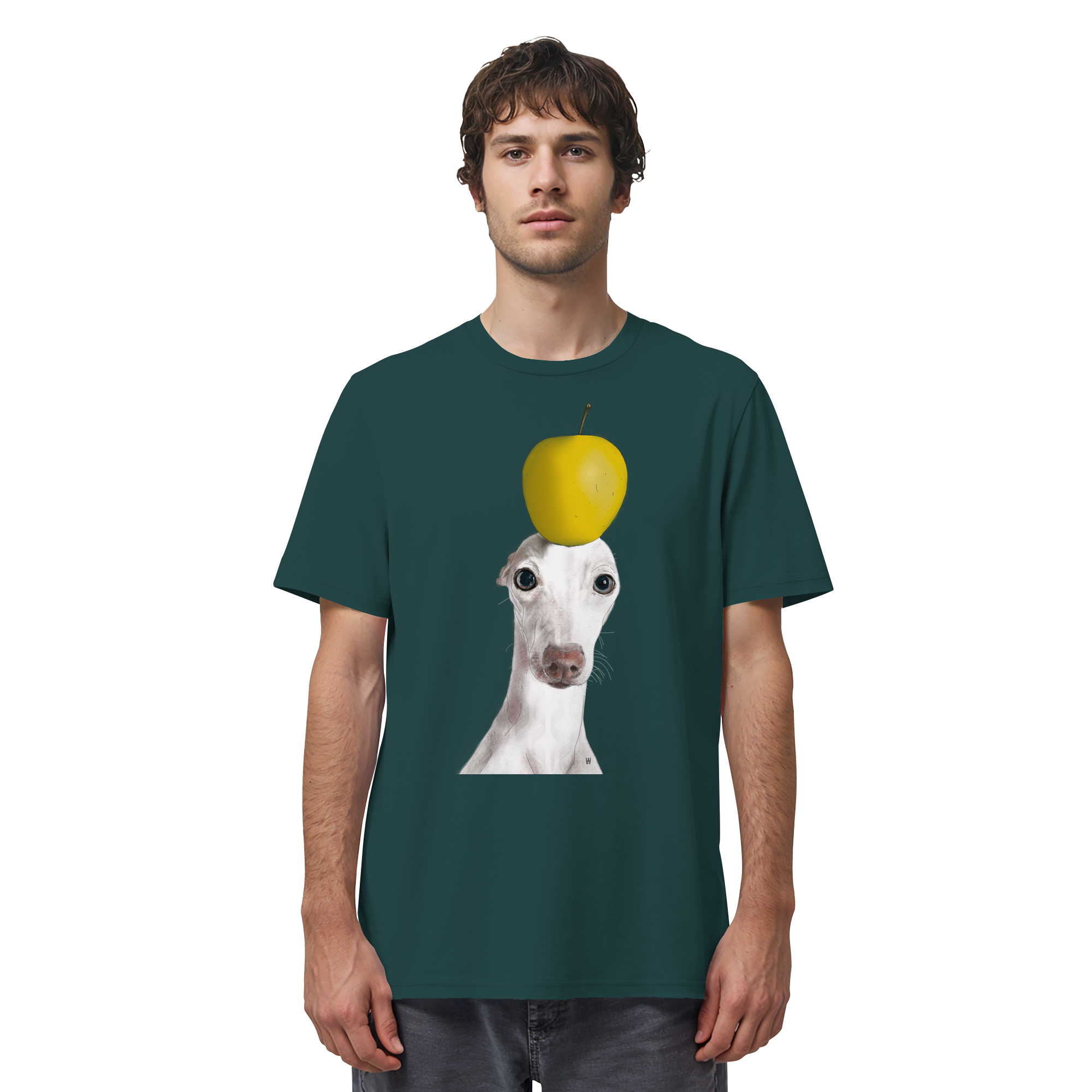 Italienisches Windspiel #1 ... Organic Unisex T-Shirt ... Lieblingsmomente