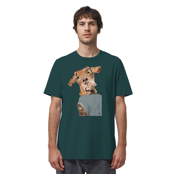 Magyar Vizsla #1 ... Organic Unisex Shirt ... Charakterköpfe