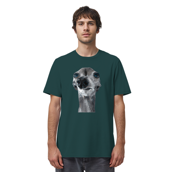 Italienisches Windspiel #6 ... Organic Unisex T-Shirt ... Charakterköpfe