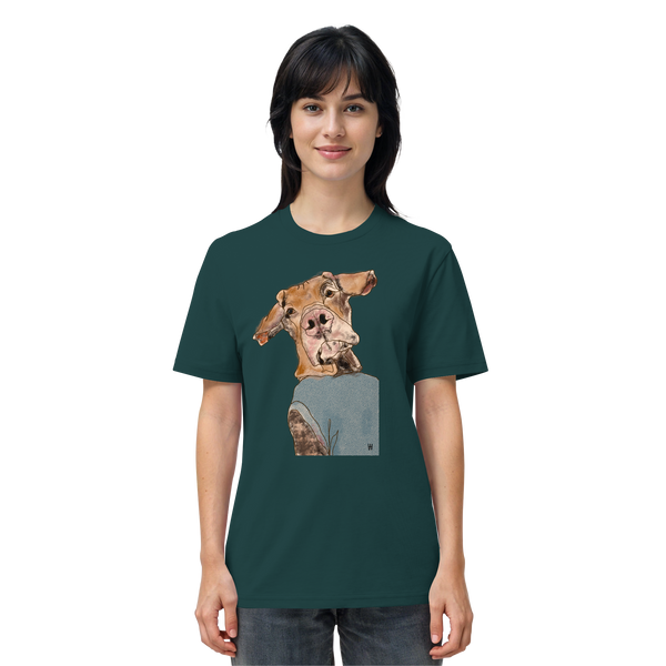 Magyar Vizsla #1 ... Organic Unisex Shirt ... Charakterköpfe