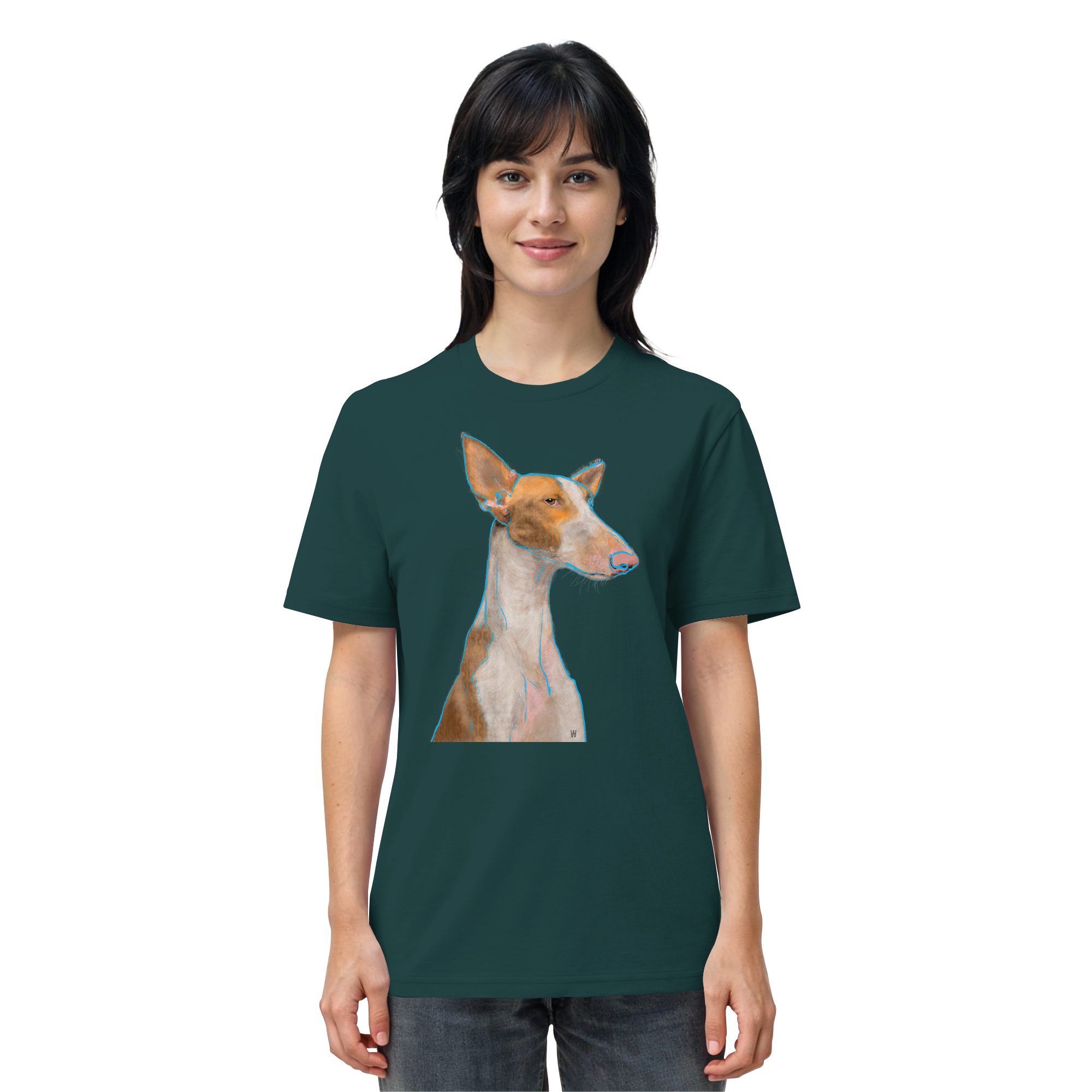 Podenco #3 ... Organic Unisex T-shirt ... Seelenstudien